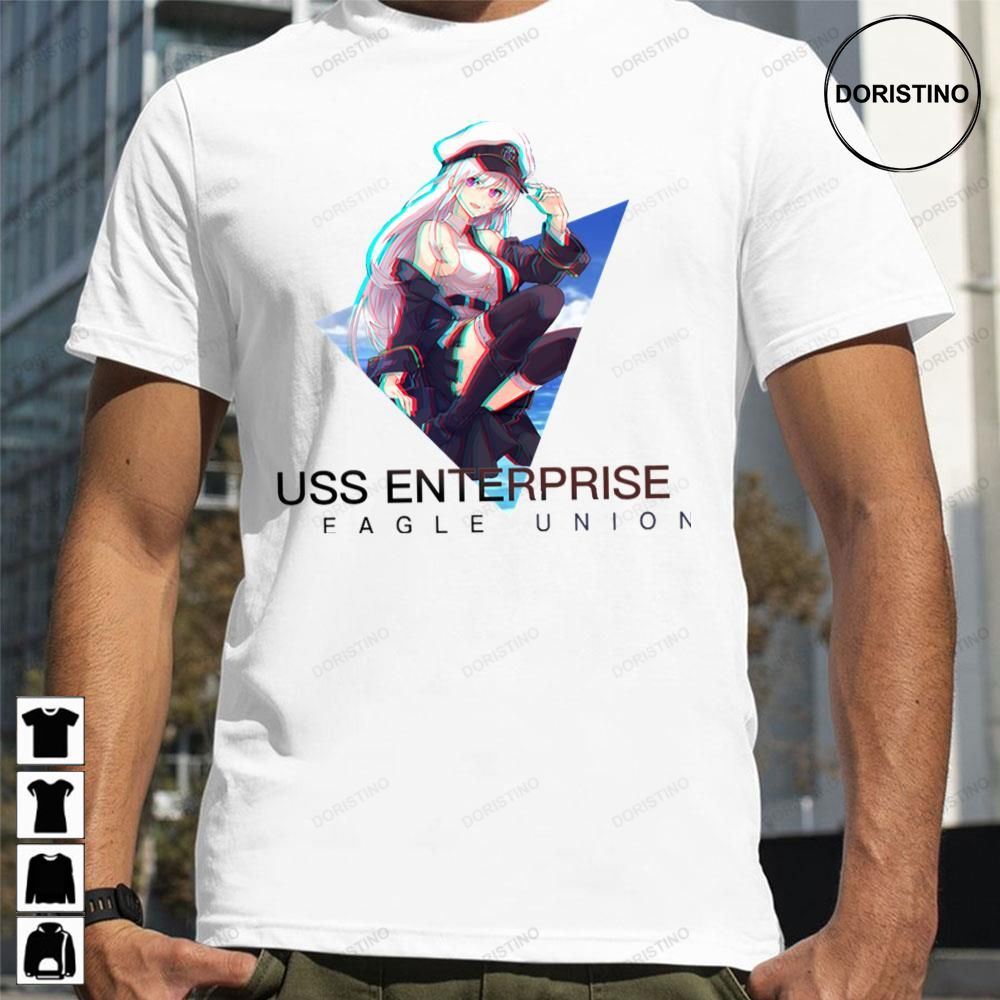 Enterpriseeagle Union Azur Lane Anime Limited Edition T-shirts